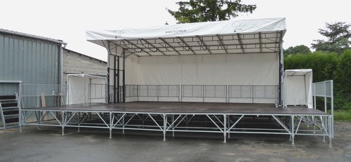54m² plus avancée démontable et aile de son